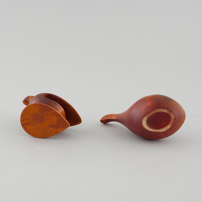 MAX LUNDSTRÖM, delvis, figuriner, 2 st, sent 1900-tal.