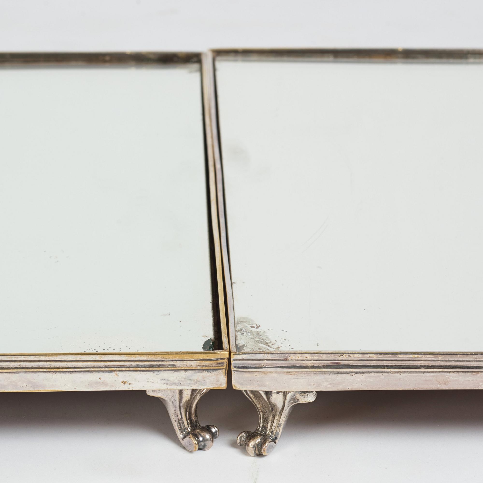 An 18th century plateau for dinner table.