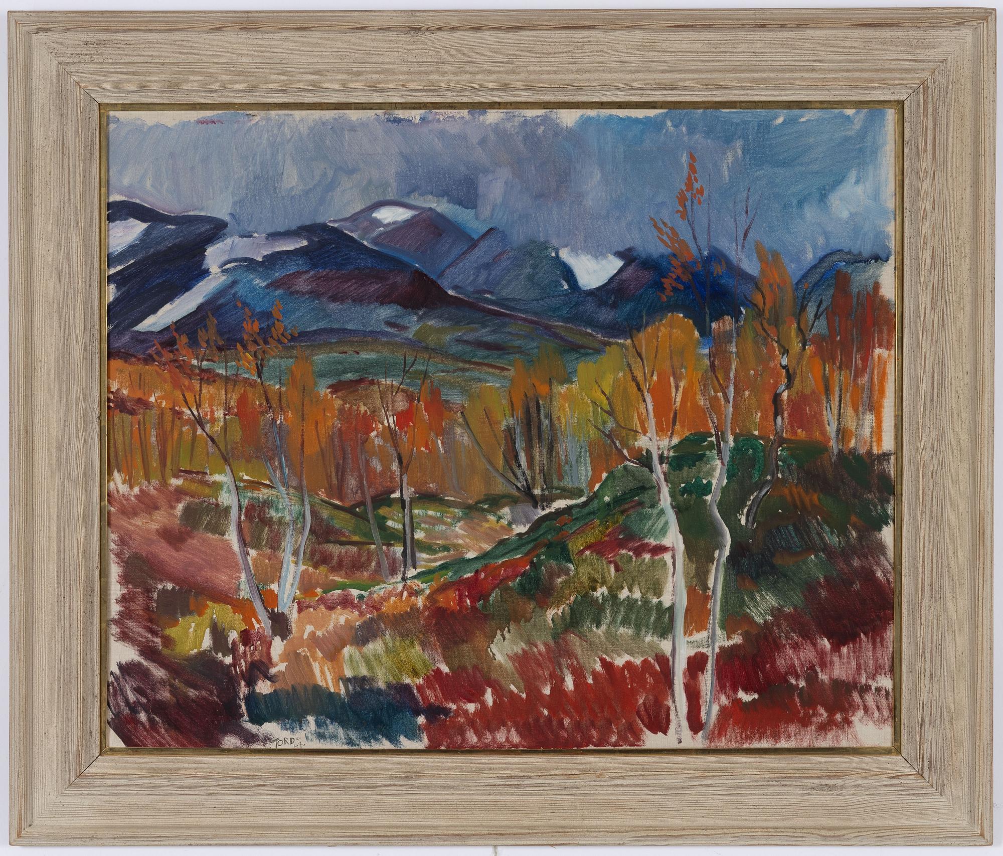 Tord Leander-Engström, Autumn Landscape.