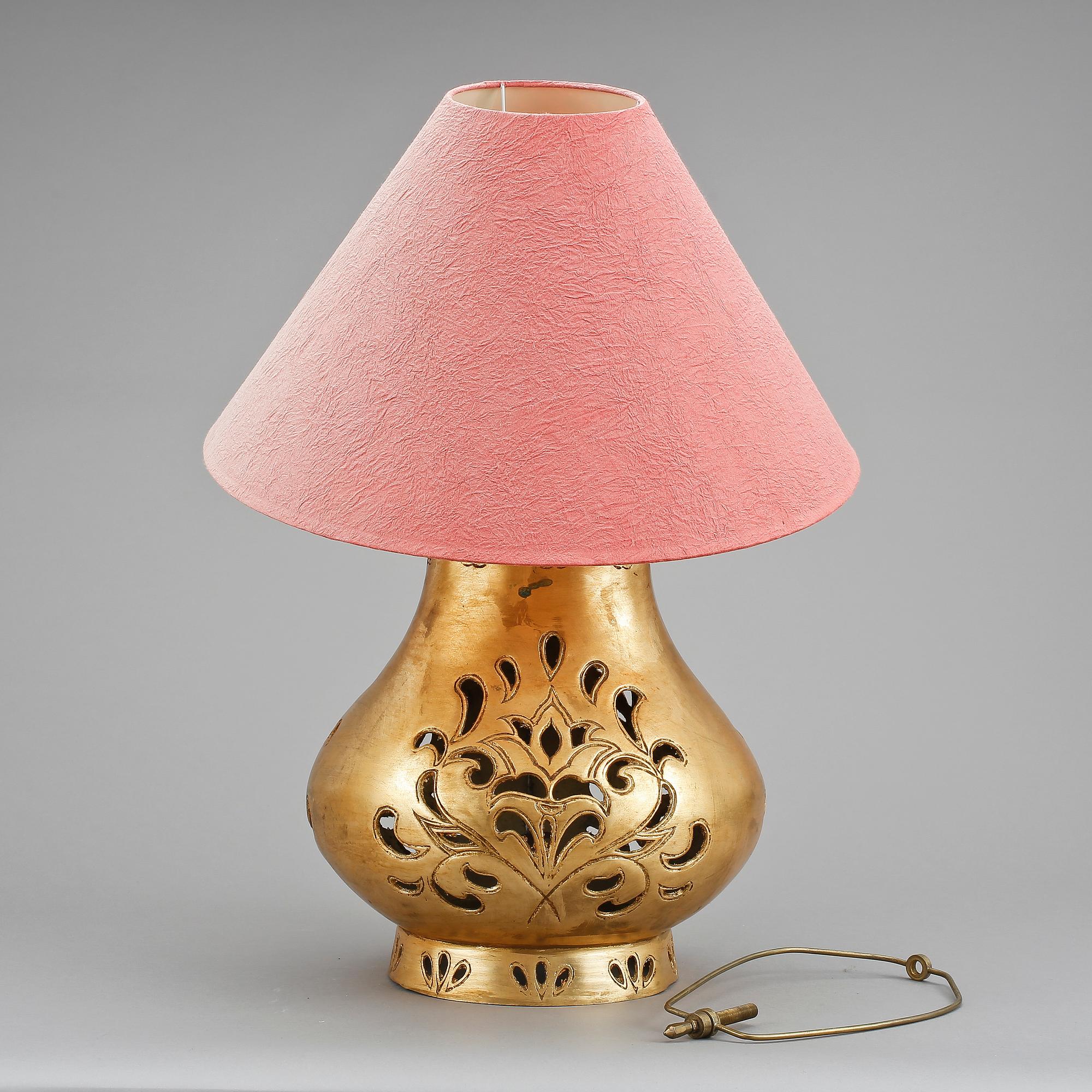 BORDSLAMPA, 1900-tal.