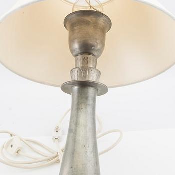 Ivar johansson, bordslampa för Astrid Aagesen Hälsingborg  1920-30-tal.