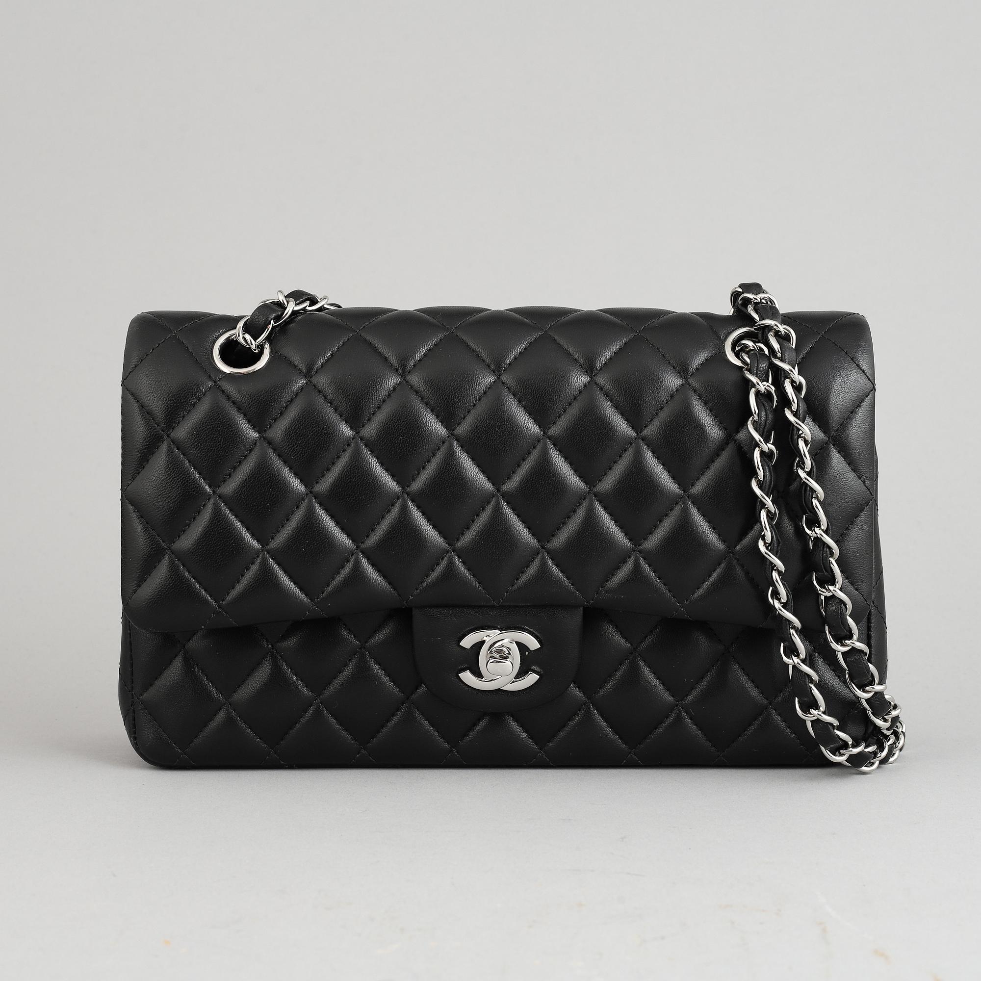 CHANEL, a 'Double Flap' quilted leather handbag, 2013-4.