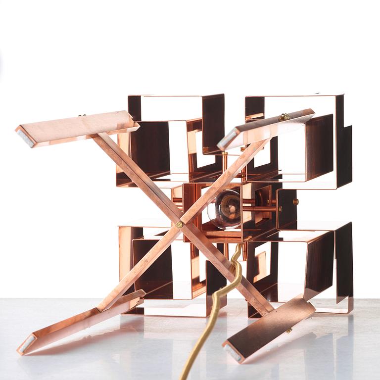 Folkform, "Suburban Skyline", bordslampa, Studio Folkform Edition 2015.