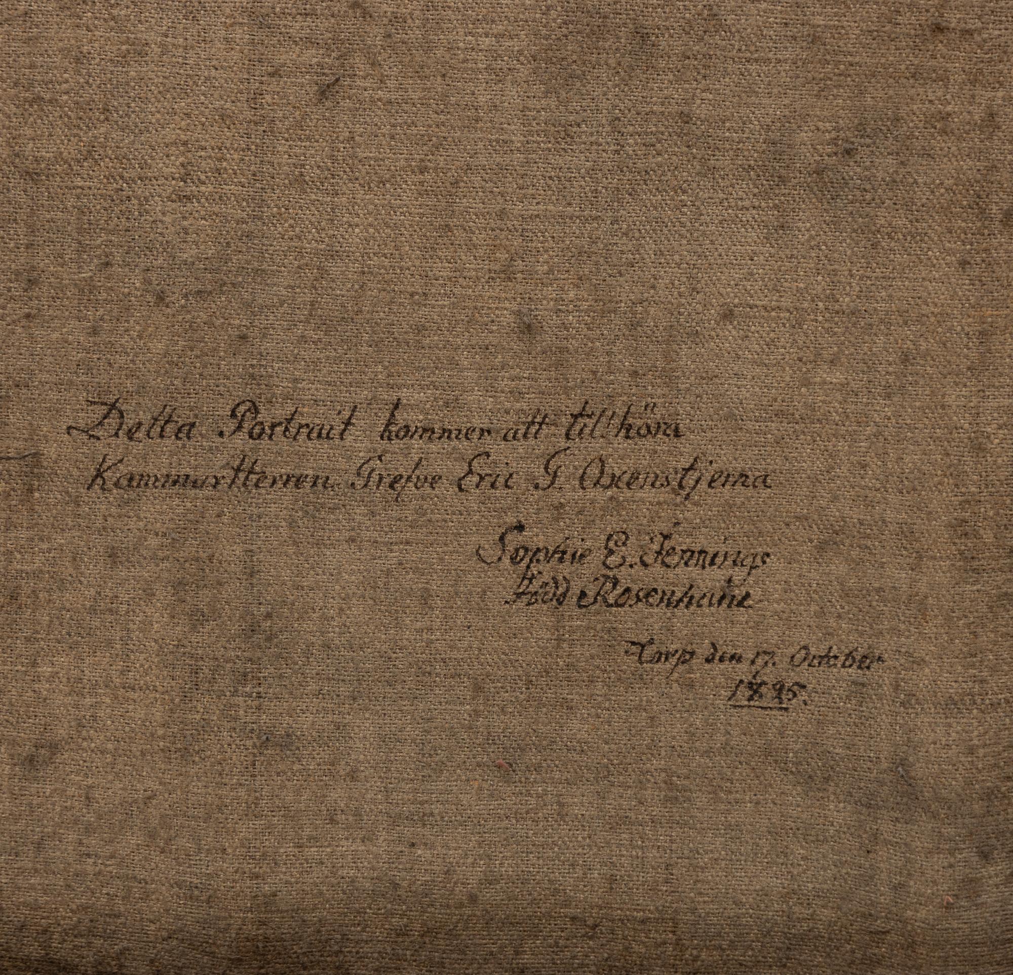 David Klöcker Ehrenstrahl, his studio, "Magdalena Oxenstierna af Korsholm och Wasa" (born Stenbock) (1649-1727).