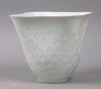 SKÅL. Porslin, Friedl Kjellberg, Arabia. 1900-tal.