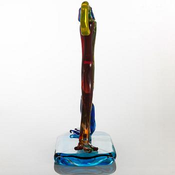 SOILE YLI-MÄYRY, skulptur, "Burning Heart", signerad Soile Yli-Mäyry 2009.