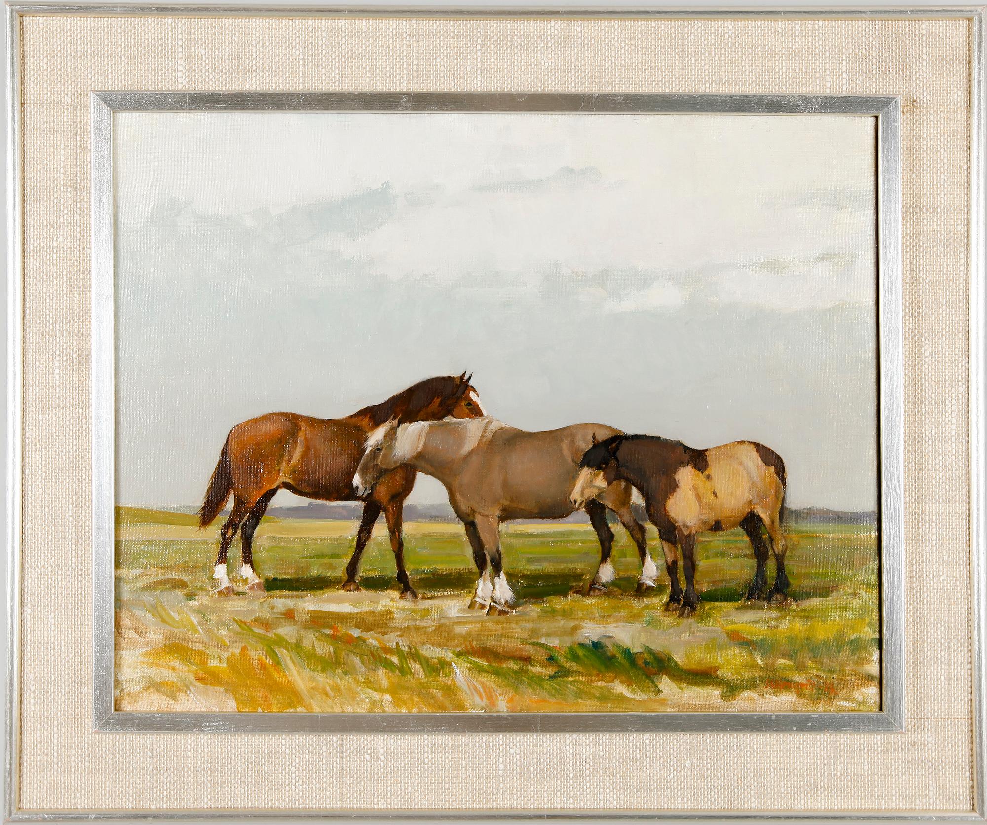 SVEN HELLQVIST, olja på duk, sign och dat -86.