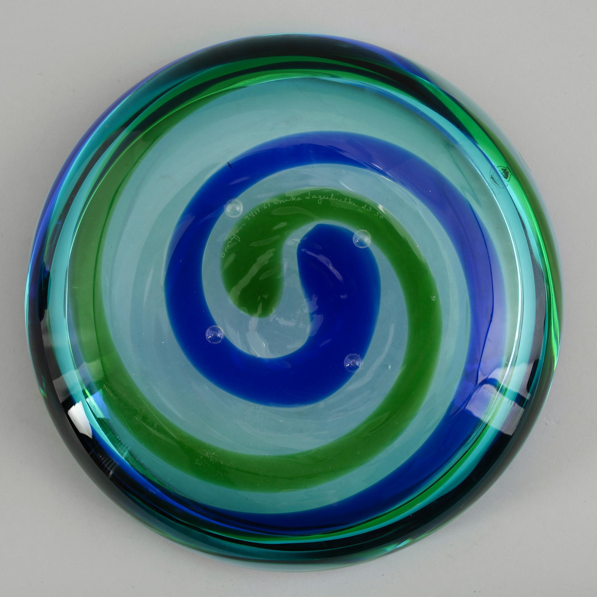 SKÅL, glas, Erika Lagerbielke, Orrefors.