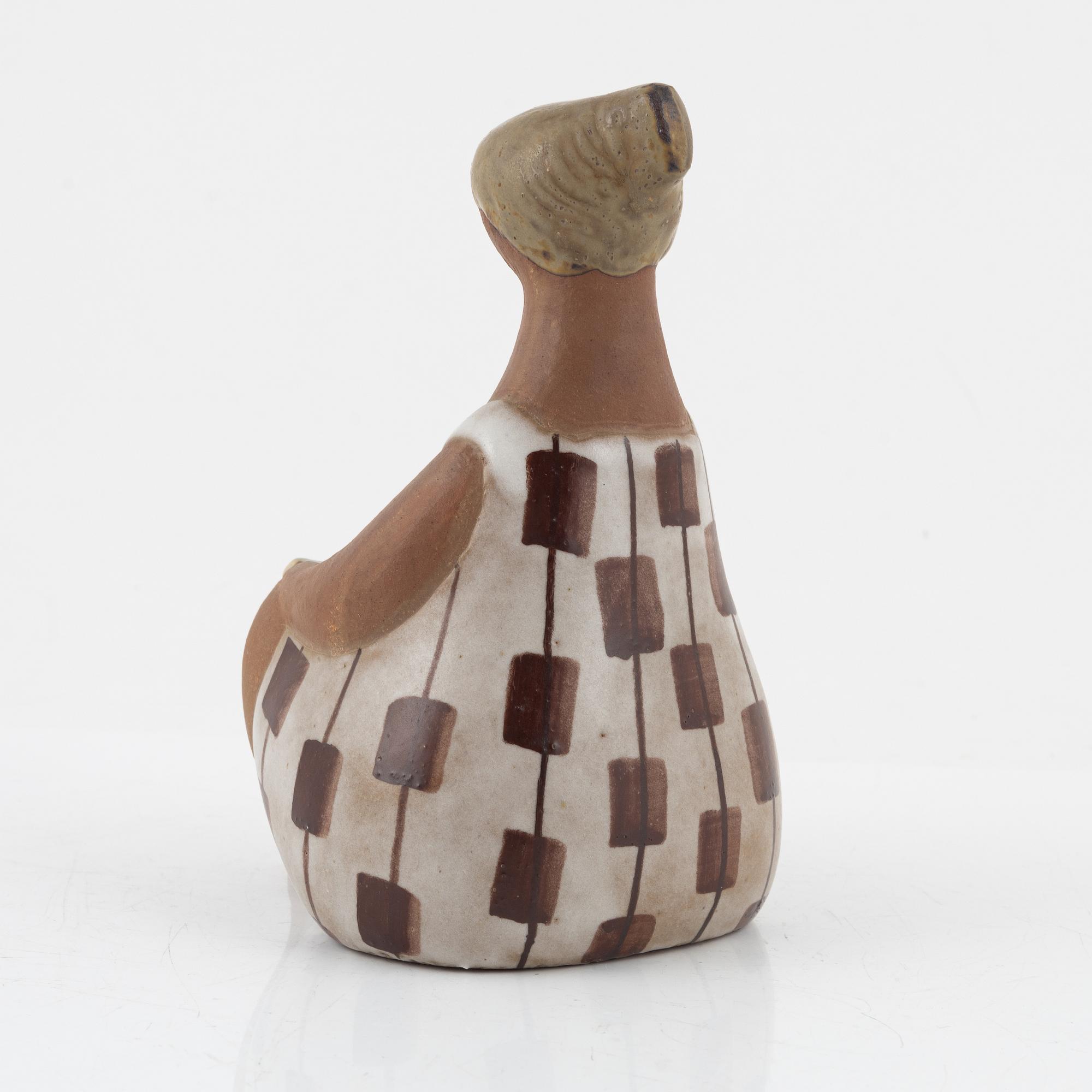 Lisa Larson, figurin, "Charlotta", Gustavsberg.