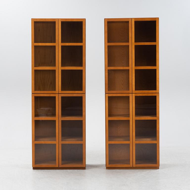 Titti Fabiani, a pair of 'Book' cabinets, The Ideal Form Team, Italy.