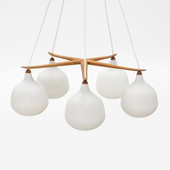 Uno & Östen Kristiansson, a ceiling light, Luxus, Vittsjö, Sweden.
