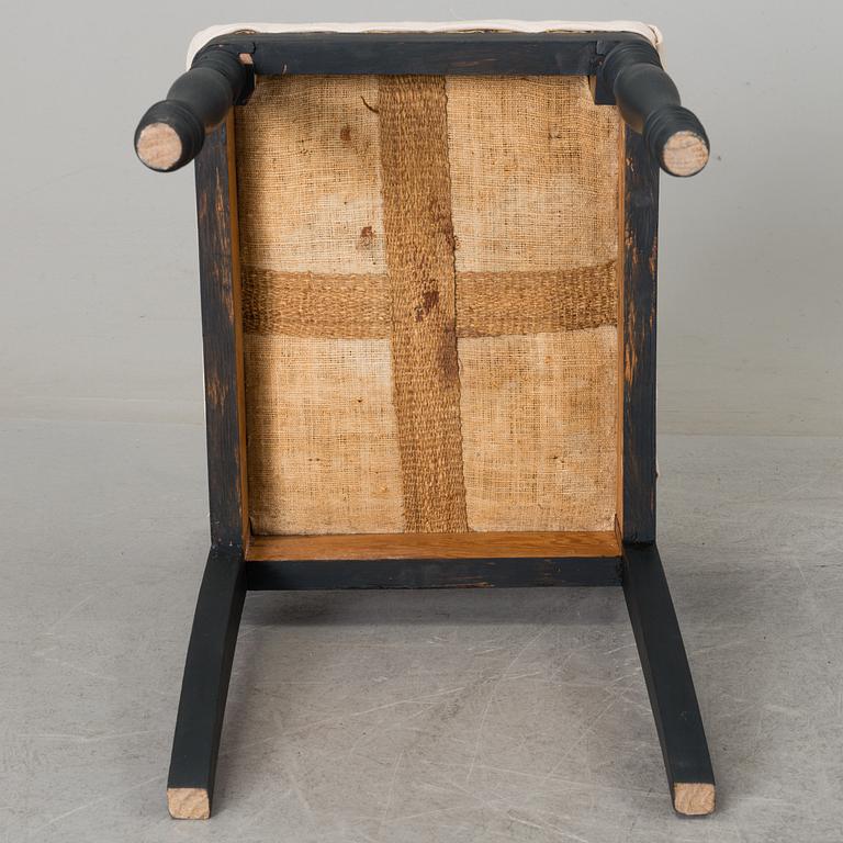 Four mid 19th century stools.