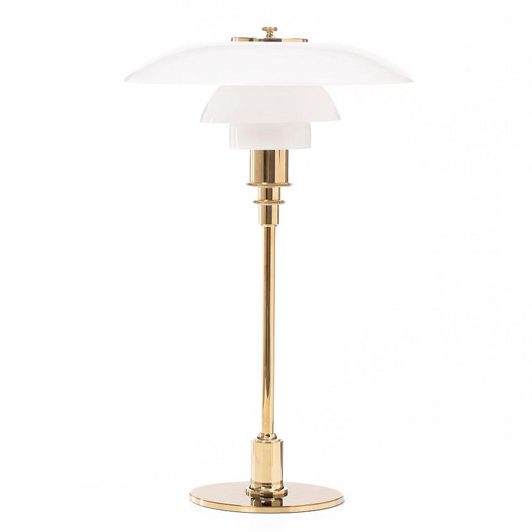 Poul Henningsen, bordslampa, modell "PH 3½-2½", Louis Poulsen, Danmark.