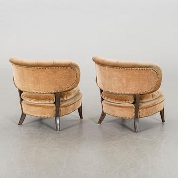 OTTO SCHULZ, a pair of Schulz easy chairs.