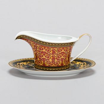 Versace, ruoka-astiasto, 27 osaa, posliini, "Medusa", Rosenthal, Studie-linie, Saksa.