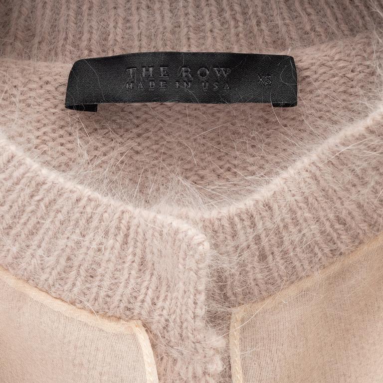 The Row, A wool and silk cardigan, size XS.
