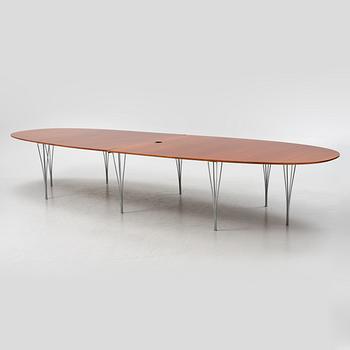 Bruno Mathsson & Piet Hein, bord, "Superellips", Fritz Hansen, Danmark, 1988.