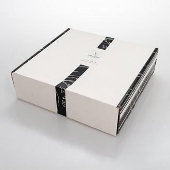 Ardy Strüwer, vase and bowl, signed, Johansfors.