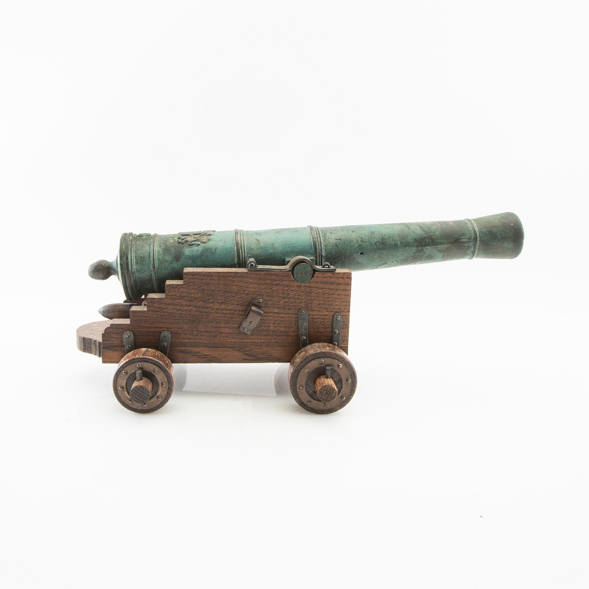 Salute cannon Swedish Metal Art AB Karlskrona 20th century.