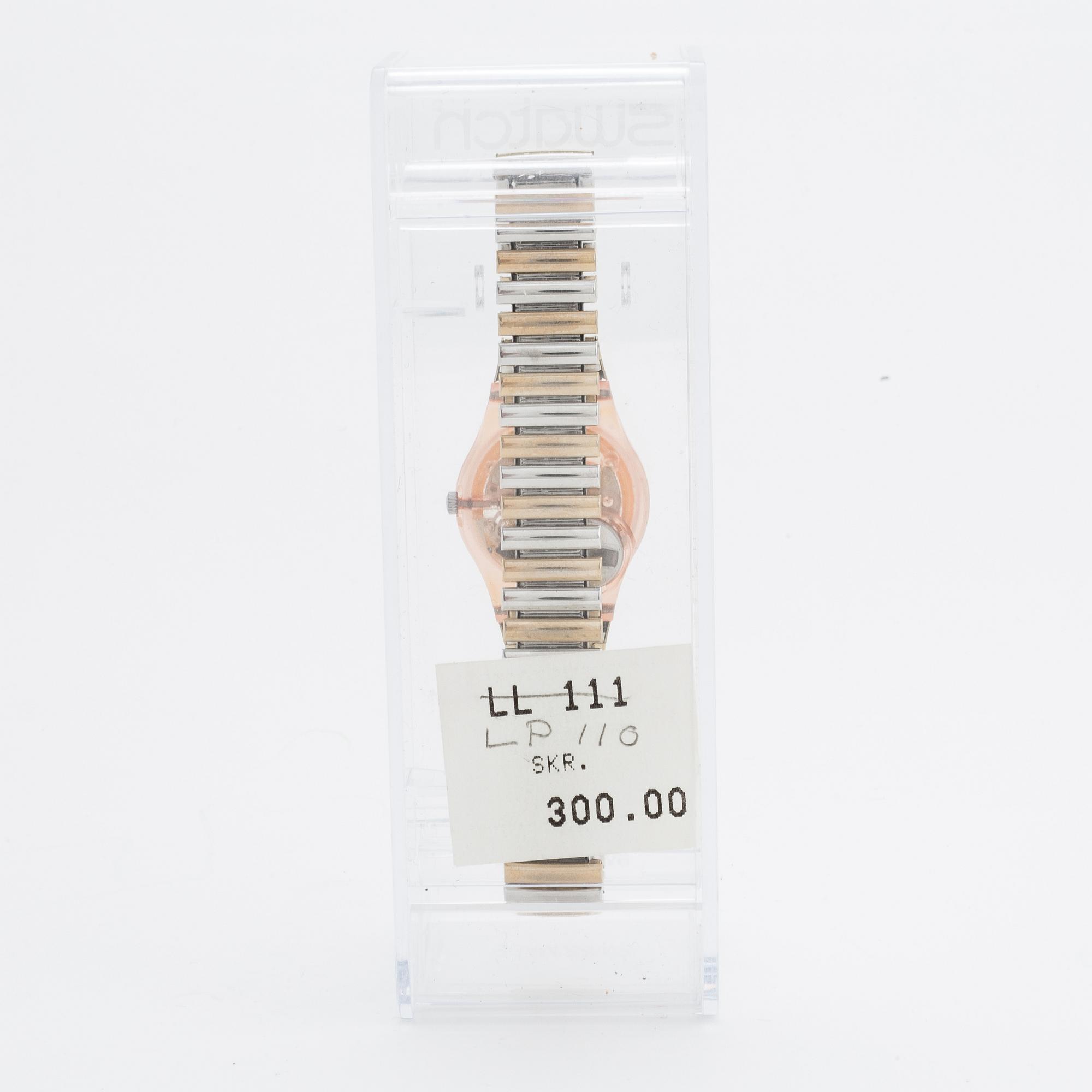 Swatch, Pink Nugget, wristwatch, 25 mm.