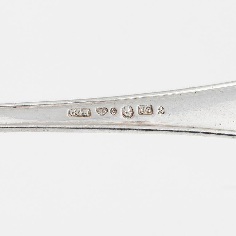 Cutlery service parts, 25 pieces, including CG Hallberg, Stockholm 1938.