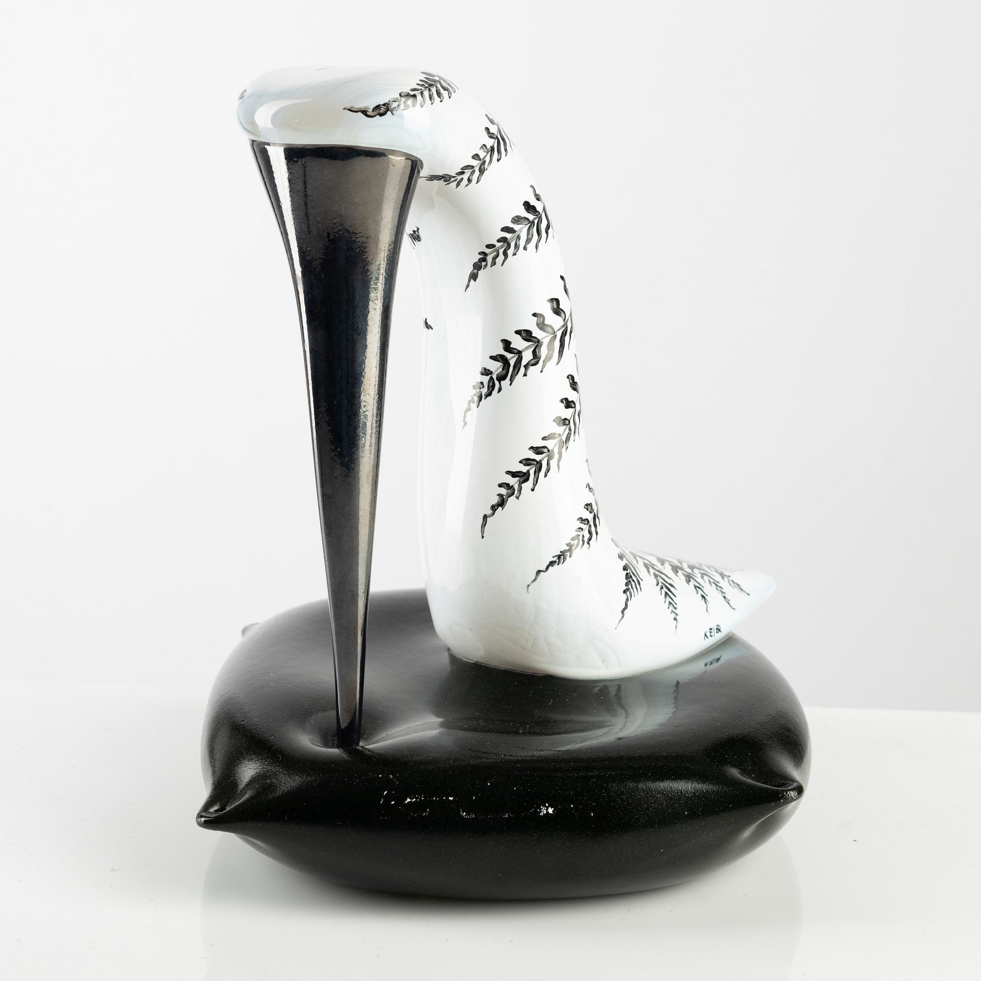 Kjell Engman, a glass sculpture, Kosta Boda, ed. 100.