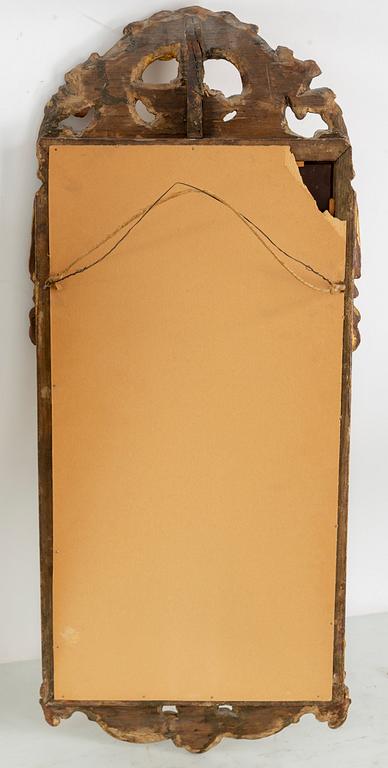 A mid 20th century Rococo style mirror.