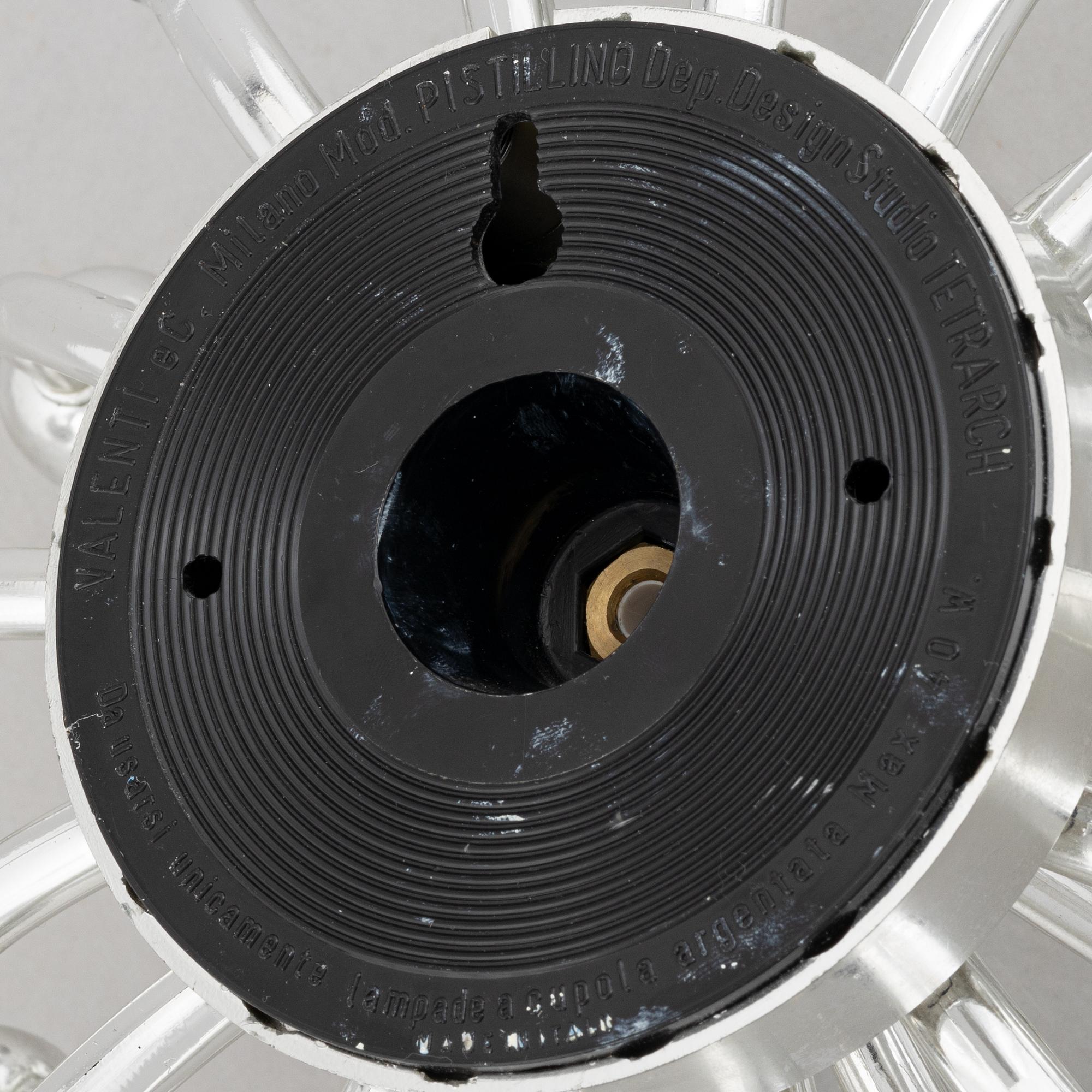 Two wall lamps "Pistillino", Studio Tetrarch, Valenti, Italy.