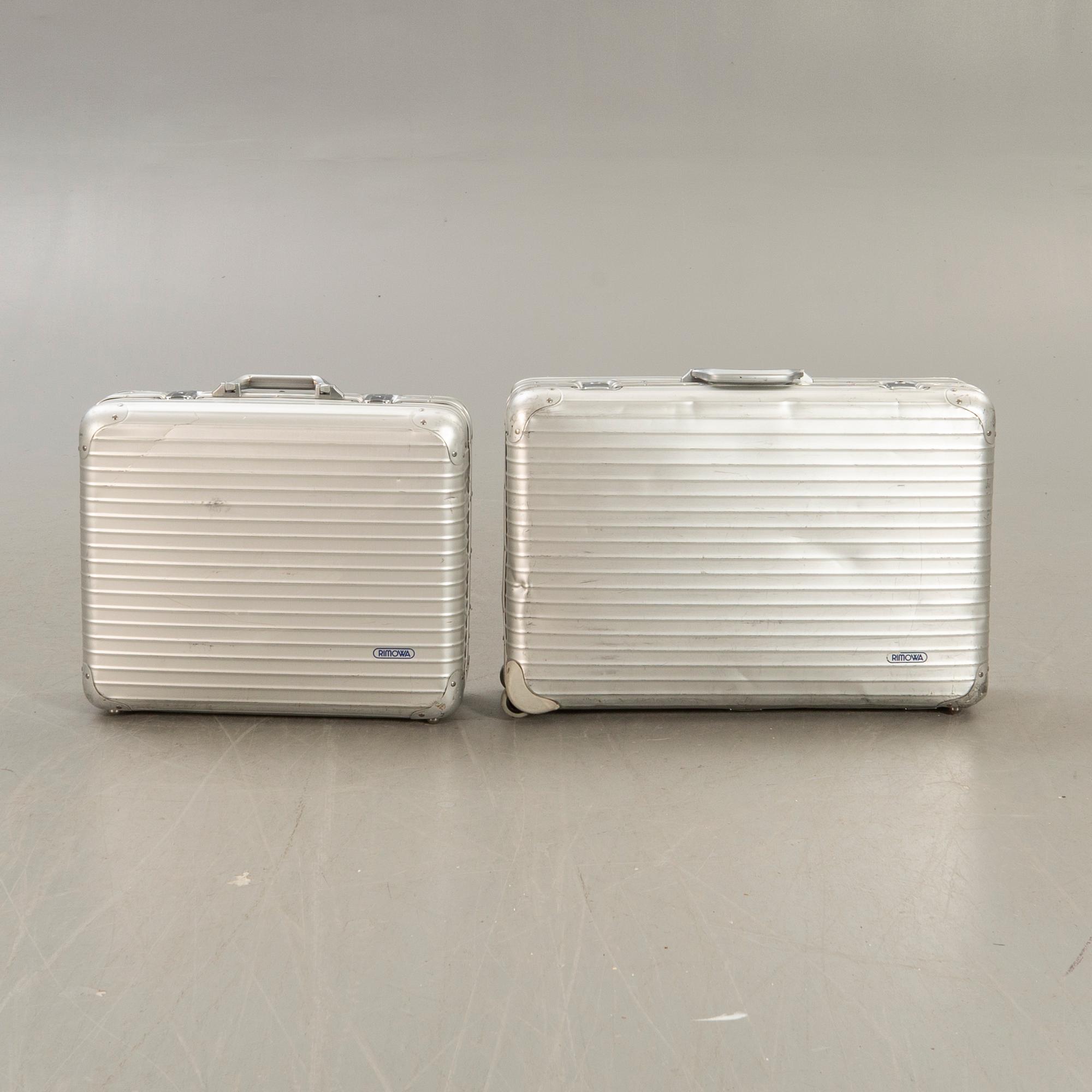 Väskor Rimowa 2 st 1900-talets andra hälft.