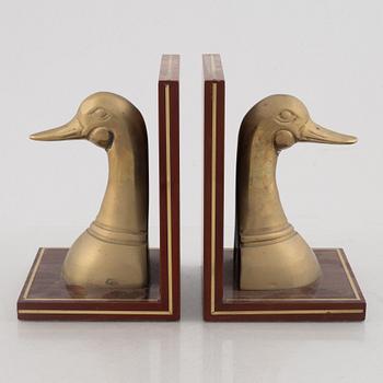 A pair of bookends, second half of the 20th Century.