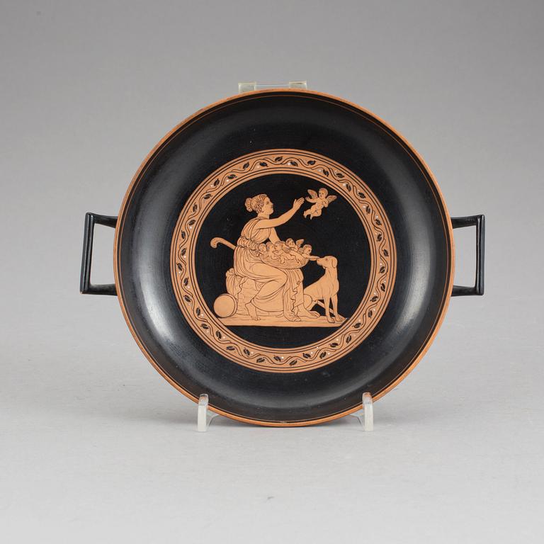 KYLIX, lergods. P Ipsen Eneret, Köpenhamn, omkring 1900.