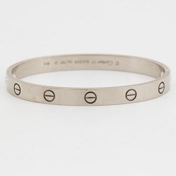 A Cartier "Love" bracelet.