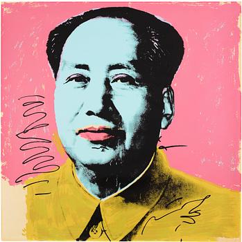 408. Andy Warhol, ”Mao”.