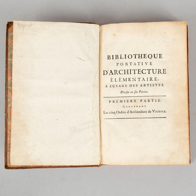 Architecture, with 67 engraved plates.