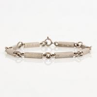 Wiwen Nilsson, Bracelet, silver, Lund 1938.