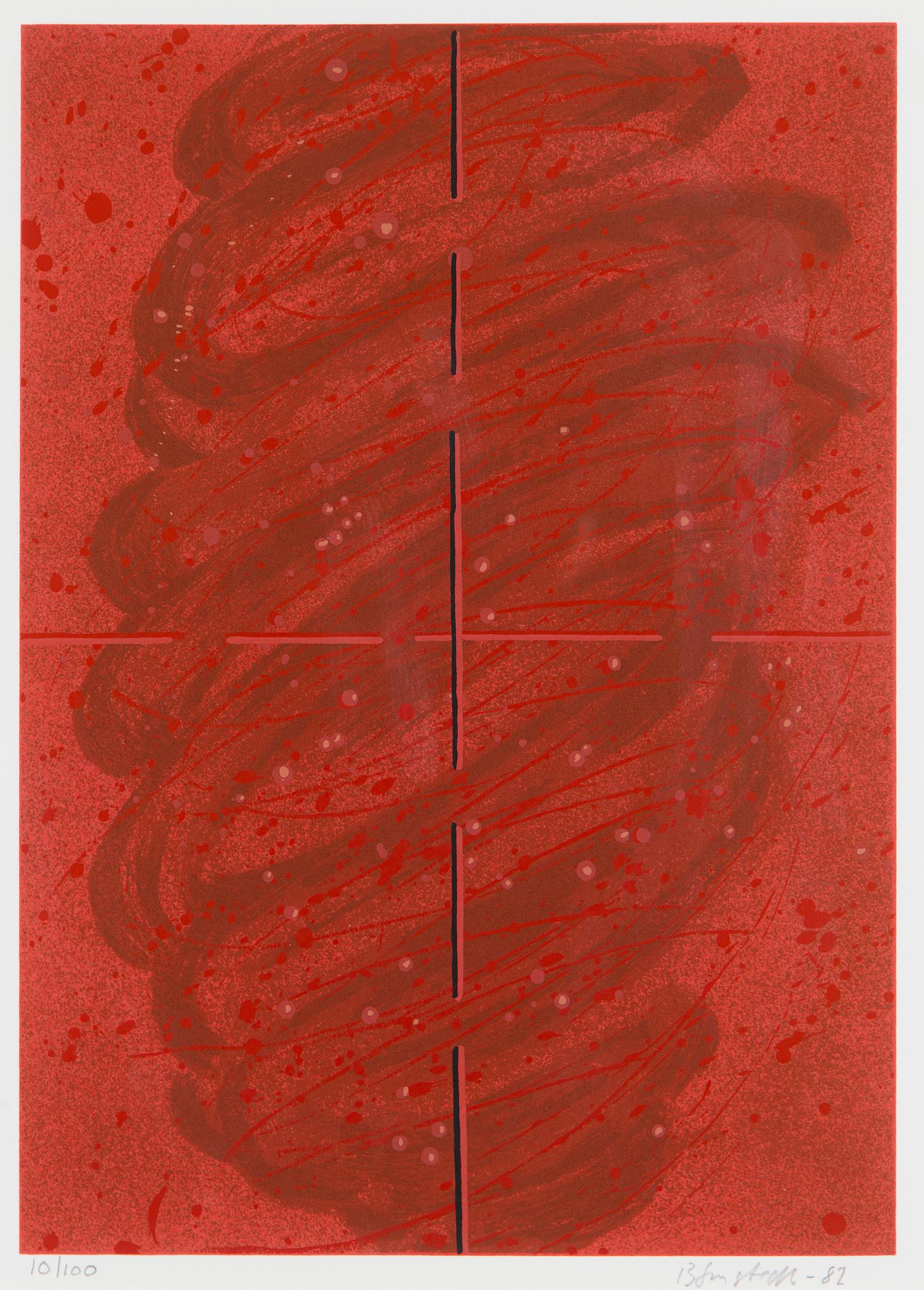 Juhana Blomstedt, Punainen abstrakti sommitelma.