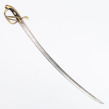 An early 19th Century Light Cavalry Sabre, French model.