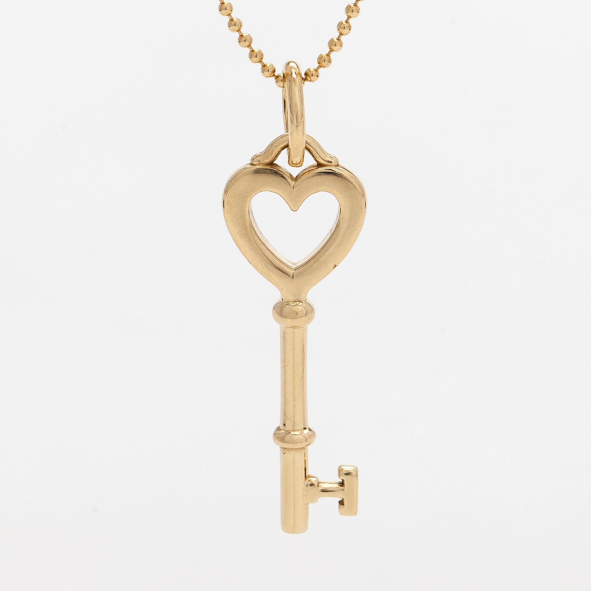 Tiffany & Co, halsband, "Tiffany Keys", 18K guld.