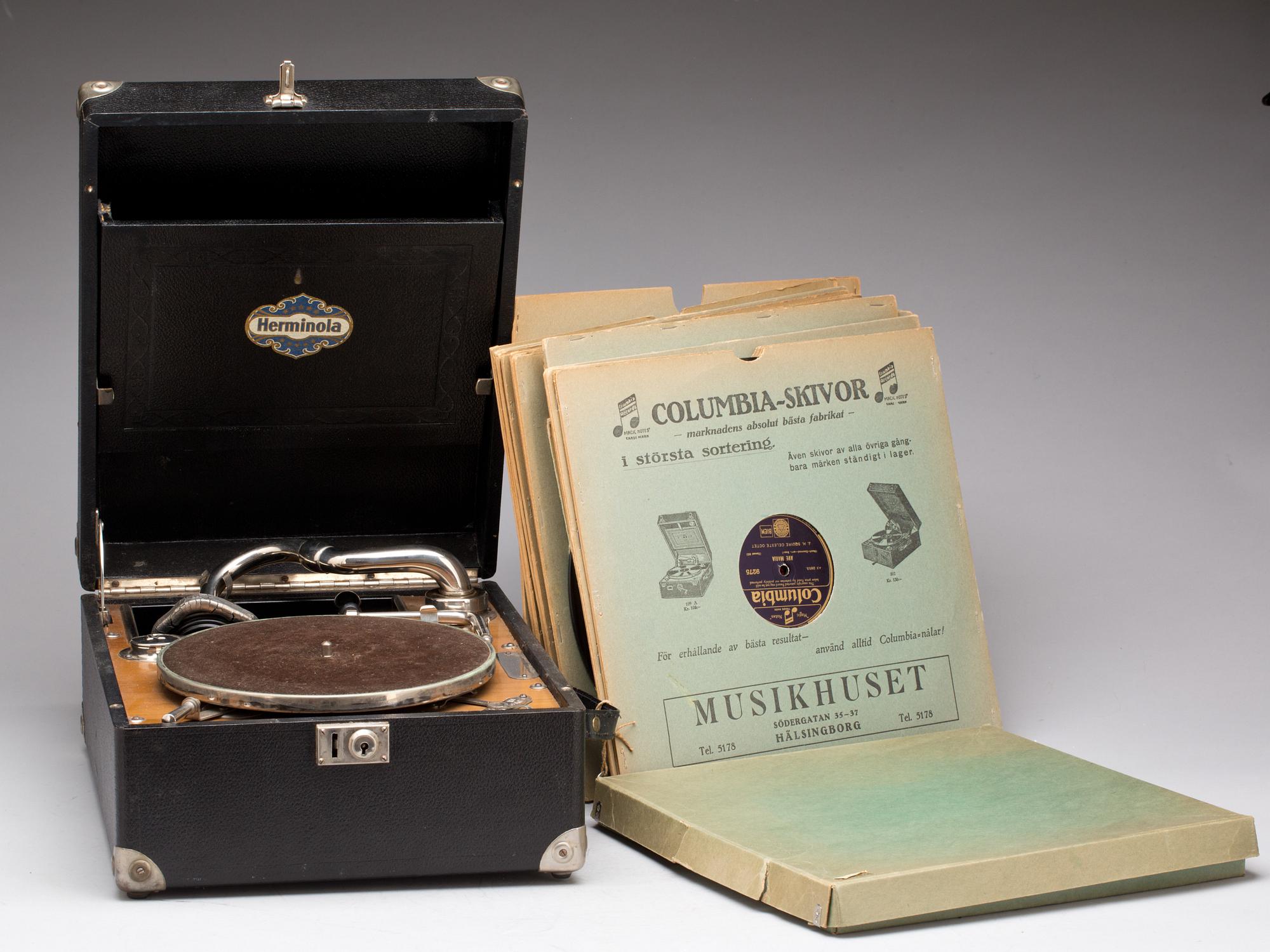 GRAMMOFONSPELARE, "Herminola", 1900-talets första del.
