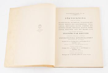 Sale catalogues of Ivar Kreuger.