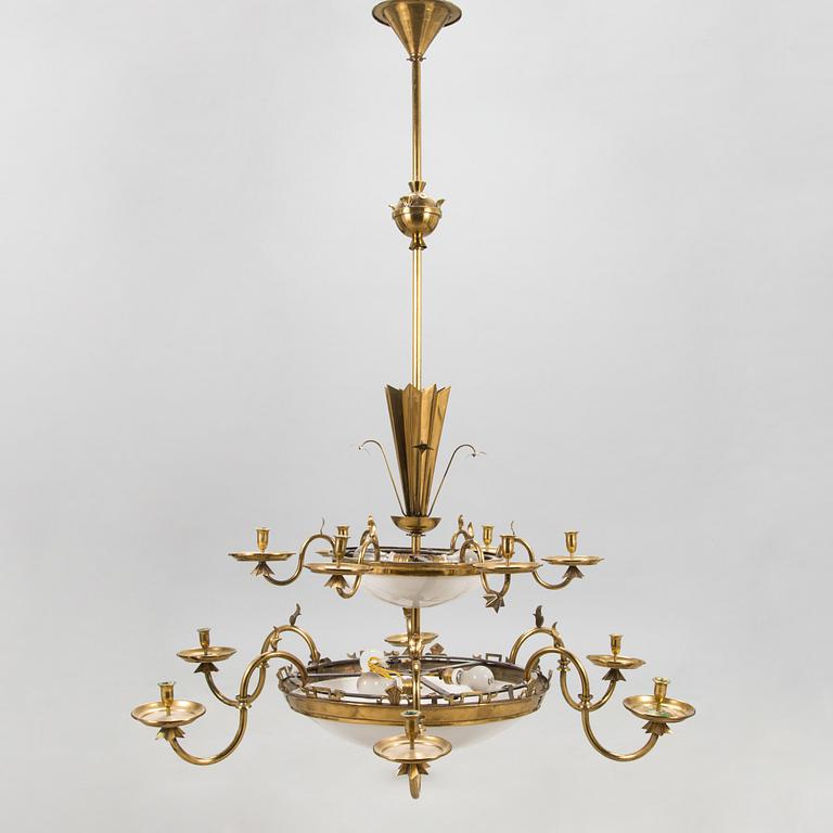 A Finnish  1920s church chandelier.