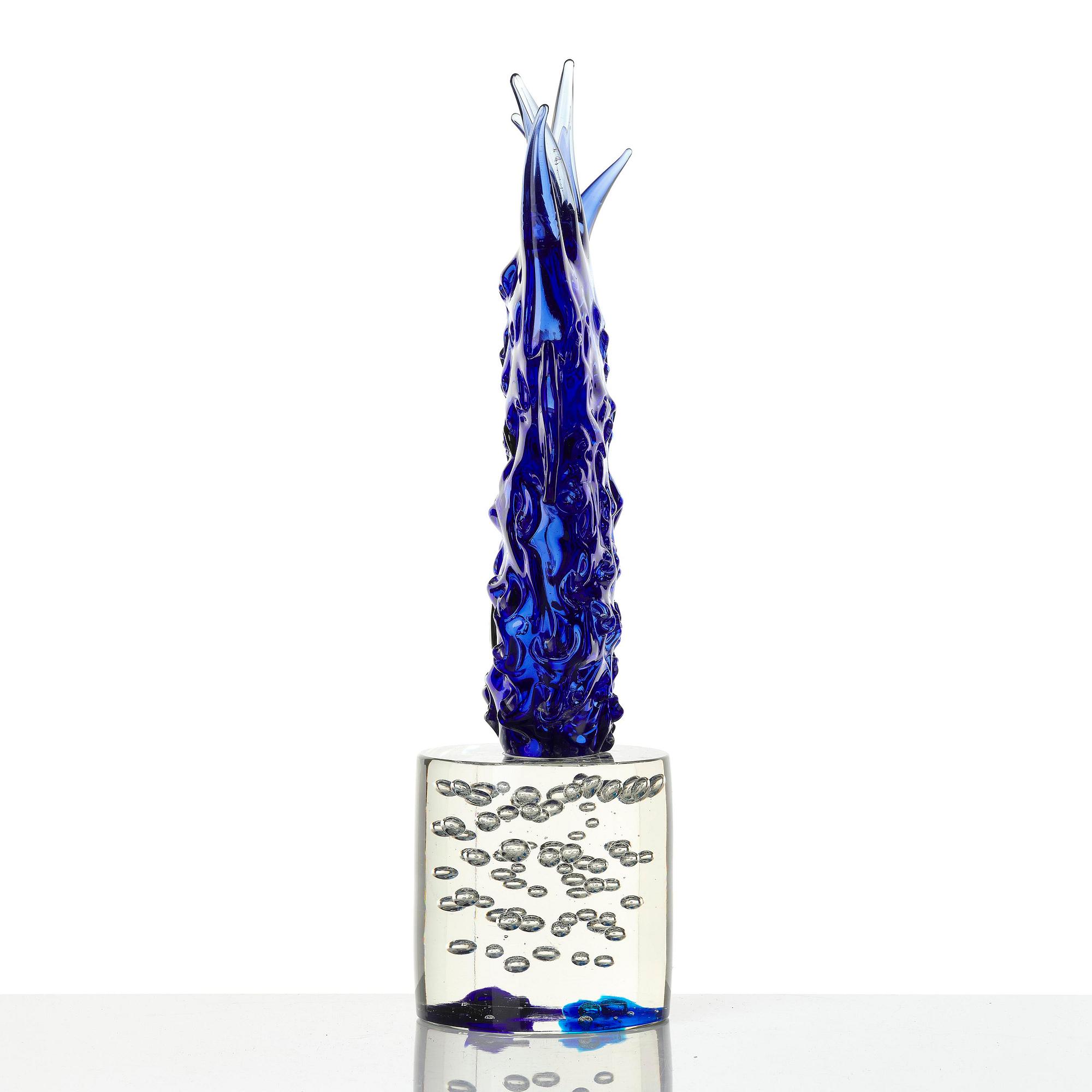 Kiki Kogelnik, "Ocean", skulptur, glas, Berengo Studio, Murano, Italien, 1996, ed. 7/10.
