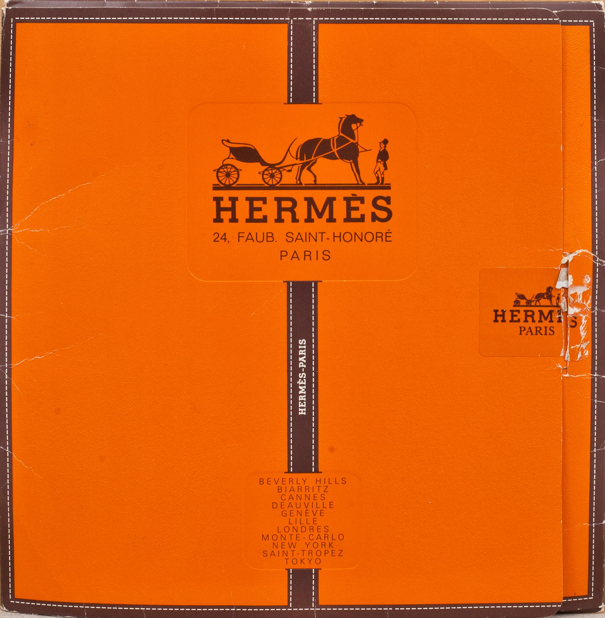 SCARF. Hermés, Frankrike. 100% silke.