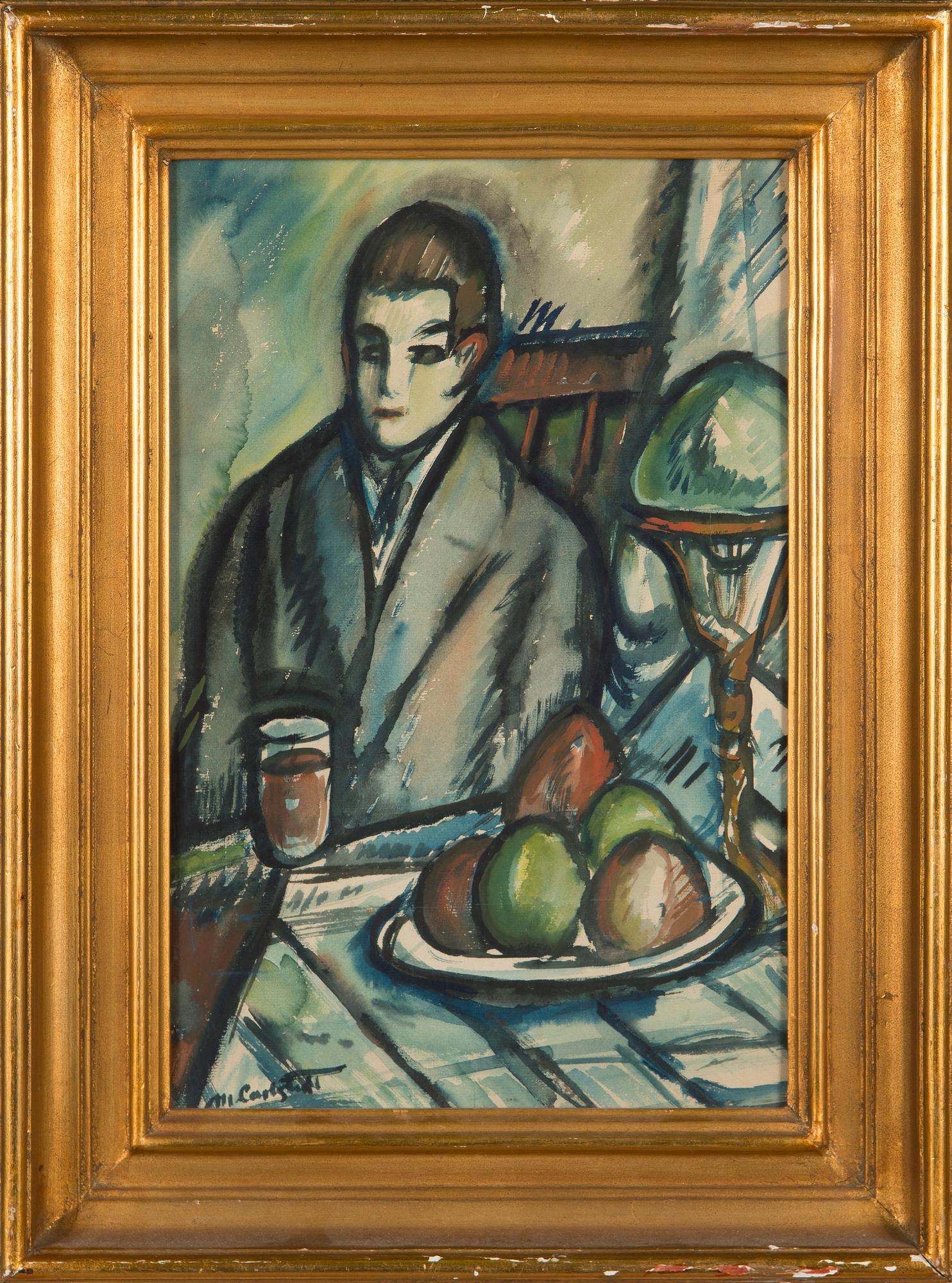 Mikko Carlstedt, At the table.