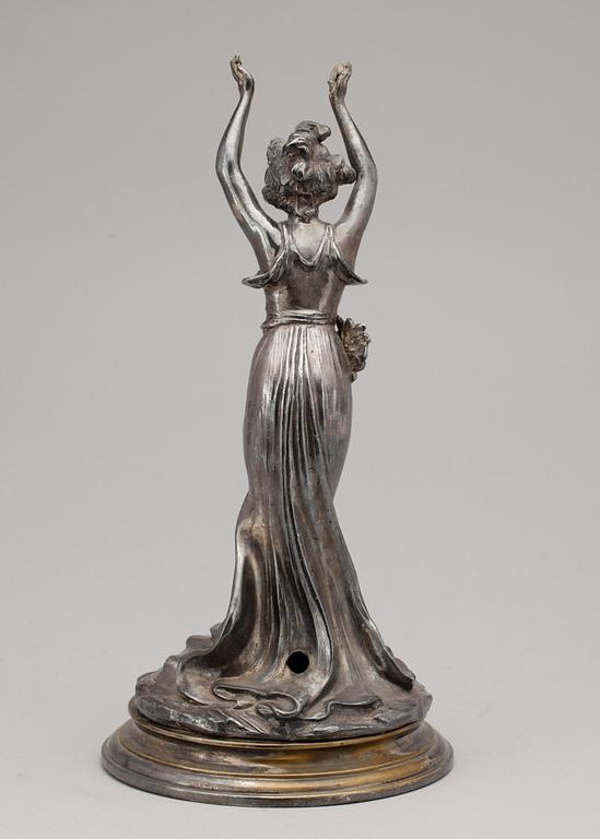 SKULPTUR, nysilver, jugend, 1900-talets början.