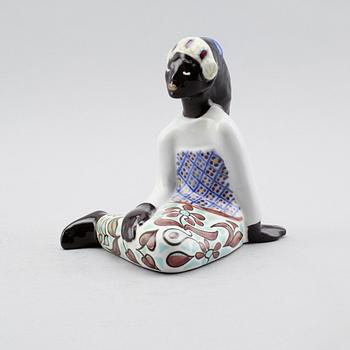 FIGUR, porslin, Mari Simmulsson, Uppsala-Ekeby.