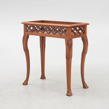 A rococ style flower table, AB Nikolai Bomans Ångsnickeri, Åbo, Finland, first half of the 20th century.