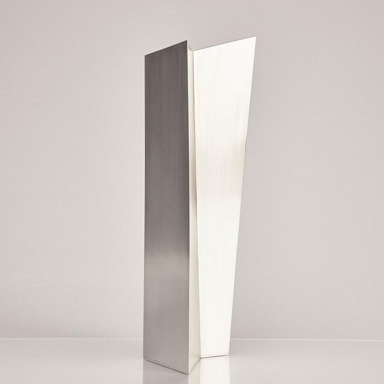 Rolf Lindståhl, a sterling silver vase, Stockholm 2008.