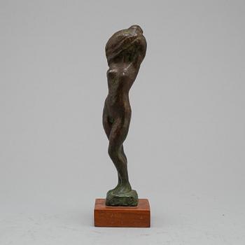 HELGE HÖGBOM, sculpture, broze, signed.