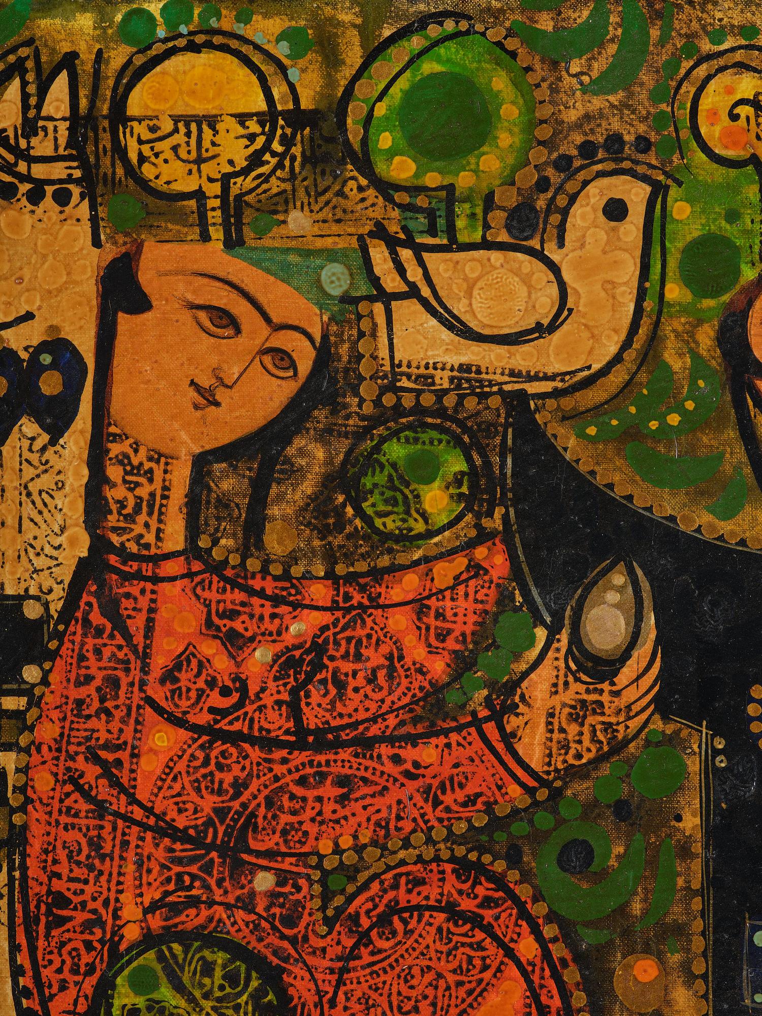 Sadegh Tabrizi, Figure scene.